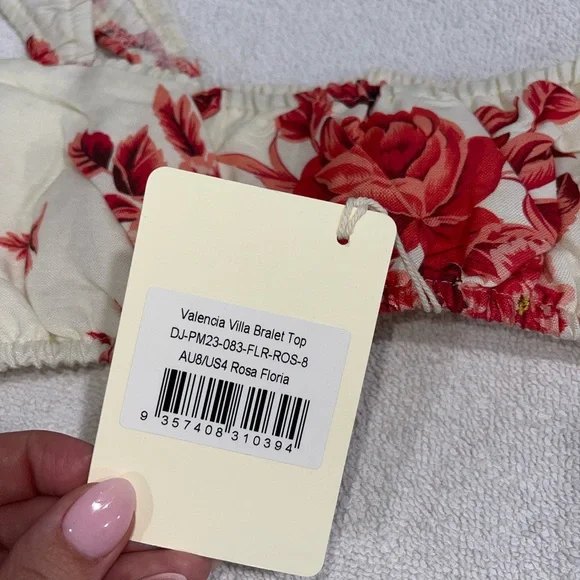 Peppermayo Red and Orange Maxi Pencil Dress Set - Picture 5 of 6